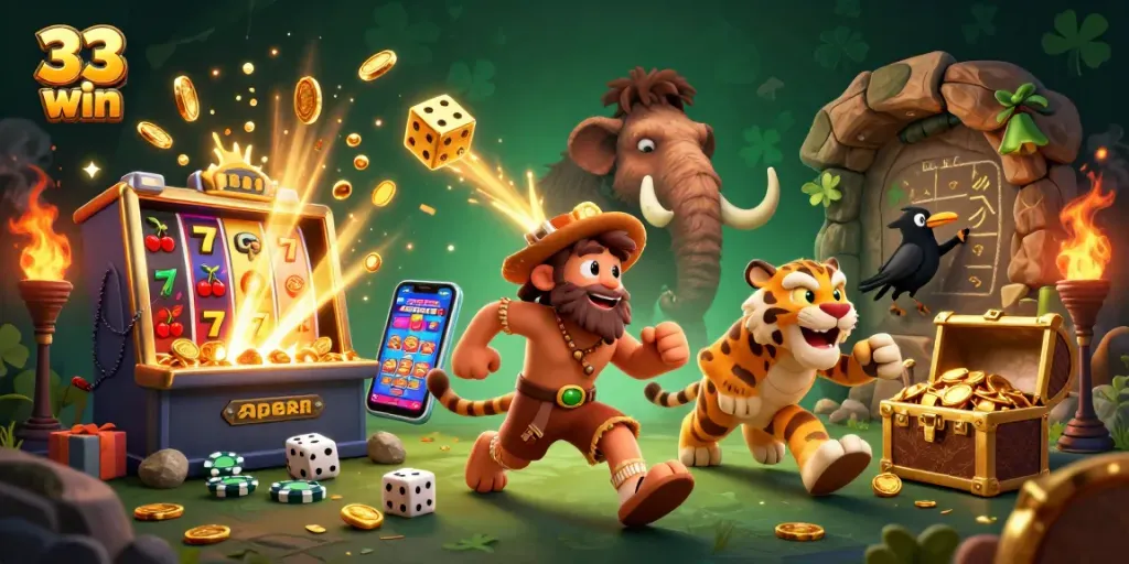 Experience thrilling wins at 33 win with engaging games and vibrant casino graphics.