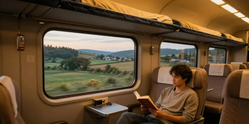 Experience unforgettable overnight train tickets in comfortable sleeper cabins.