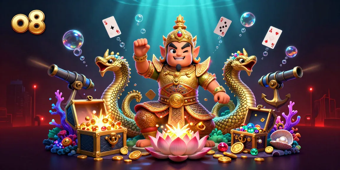 Experience thrilling gameplay at o8 with captivating casino-themed underwater adventures.