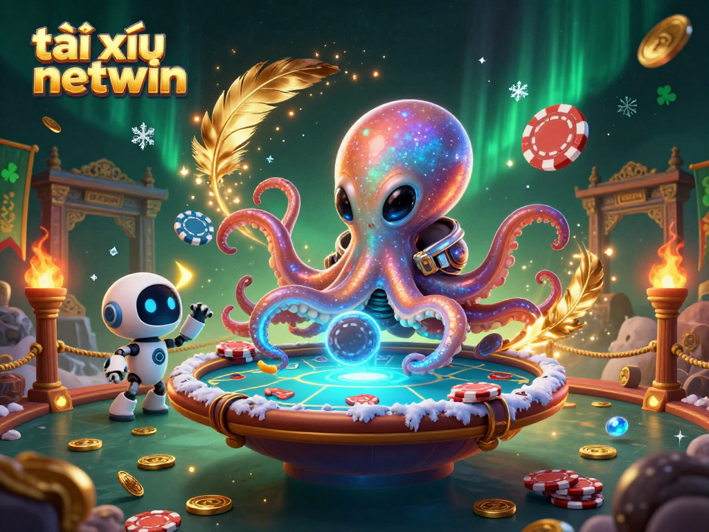 Engage with tài xỉu netwin in a vibrant, interactive 3D gaming universe, master the stakes!